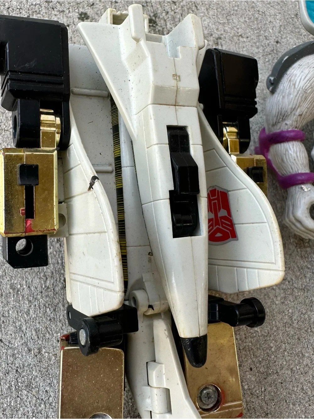G1 Hasbro Transformers Silverbolt & Bomb Burst Pretenders 1985